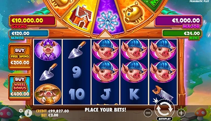 Brick House Bonanza Gameplay Screenshot 2.