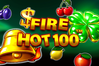 Fire Hot 100 Slot logo.